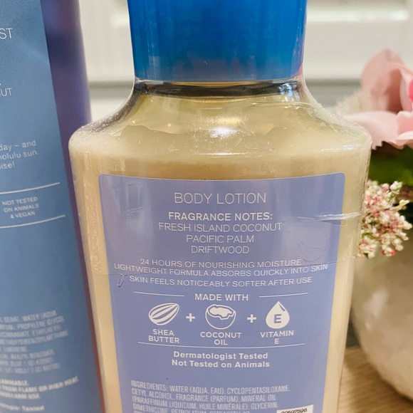 🌴 NEW Honolulu Sun Bath & Body Works Set Body Lotion & Fine Mist - Picture 4 of 5